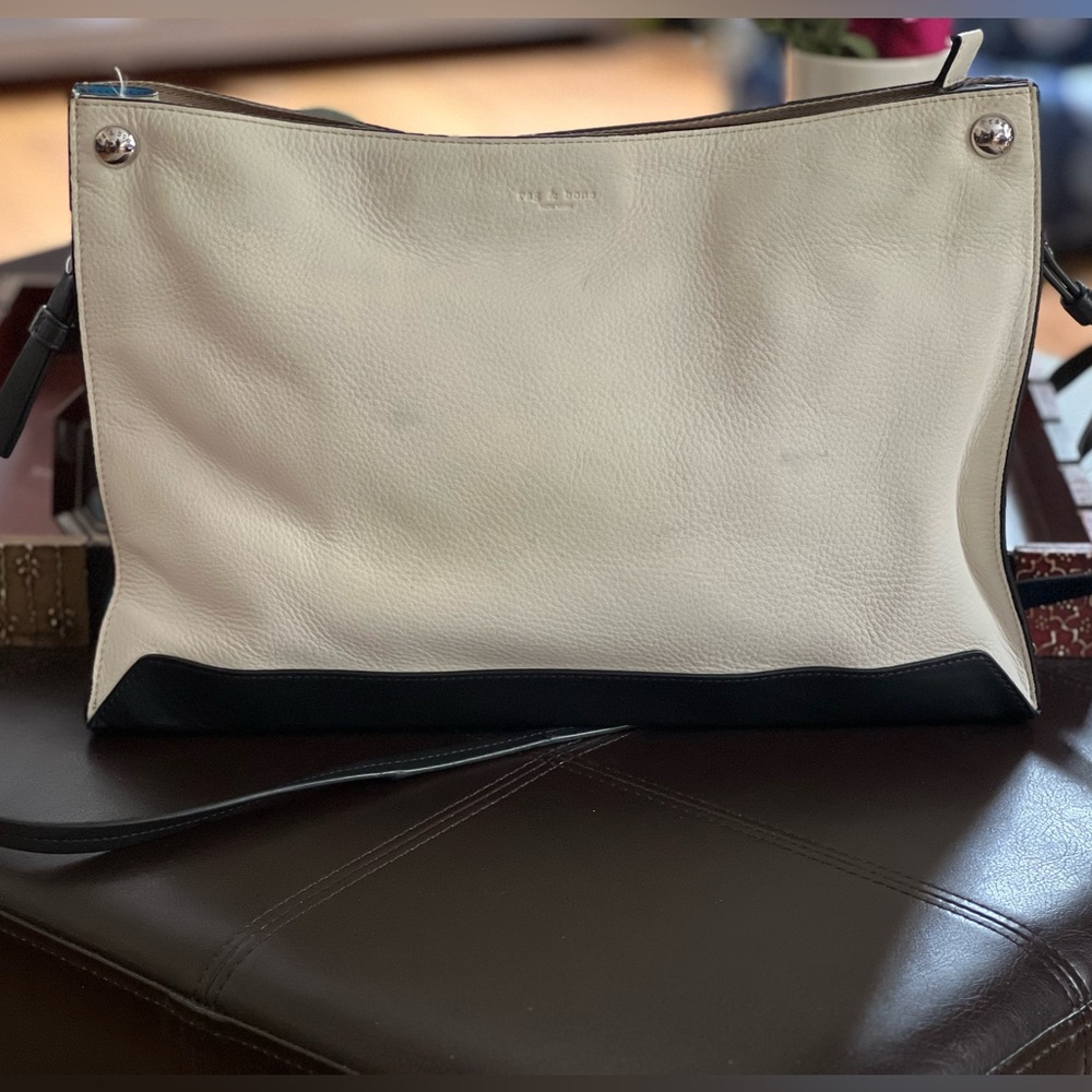 Rag & Bone | Multi Compass Leather Shoulder Bag